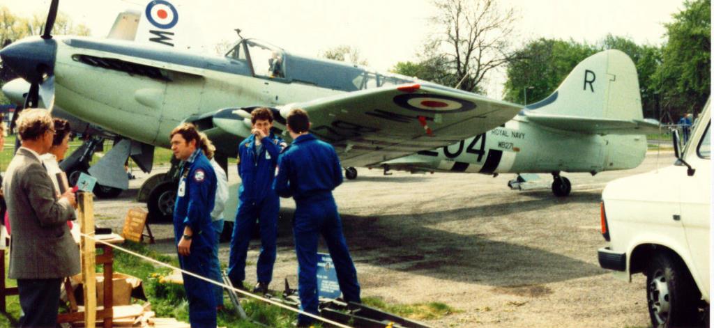 Photo of aircraft WB271 operated by Royal Navy