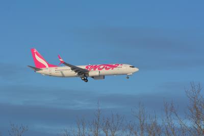 Photo of aircraft C-FONK operated by Swoop
