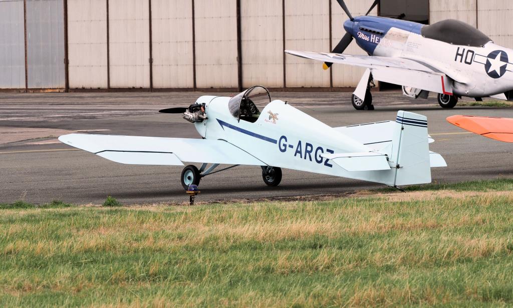 Photo of aircraft G-ARGZ operated by The Tiger Club 1990 Ltd