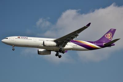 Image of aircraft registration HS-TER - A A330-343 operated by Thai Airways International