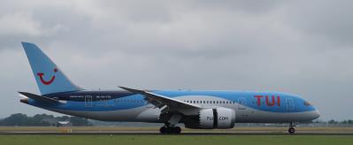 Image of aircraft registration PH-TFK - A 787-8 Dreamliner operated by TUI Airlines Netherlands
