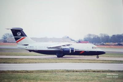 Image of aircraft registration G-MANS - A BAe 146-200 operated by British Regional Airlines