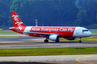 Image of aircraft registration PK-AZI - A A320-216 operated by Indonesia AirAsia