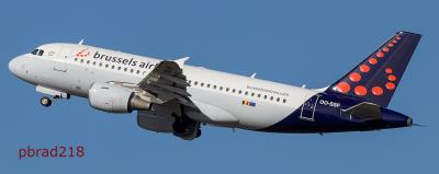 Image of aircraft registration OO-SSF - A A319-111 operated by Brussels Airlines