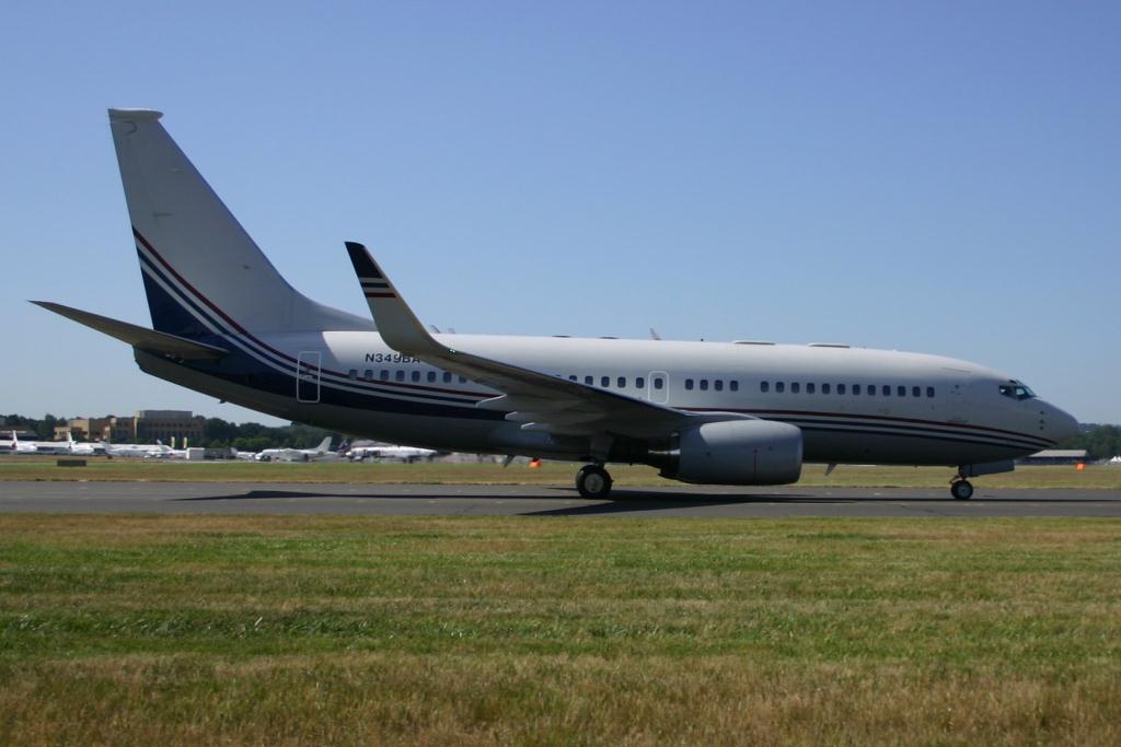 Photo of aircraft N349BA operated by Boeing