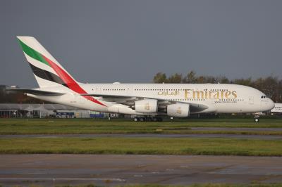 Image of aircraft registration A6-EOC - A A380-861 operated by Emirates