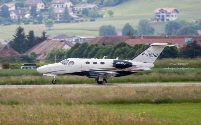Image of aircraft registration F-HSHB - A Cessna 510 Citation-Mustang operated by Aviaples M1