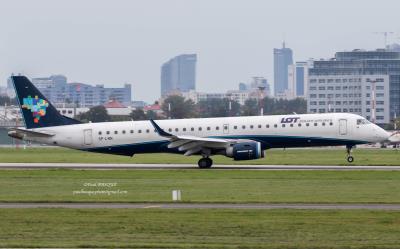 Image of aircraft registration SP-LNN - A ERJ-195AR (ERJ-190-200 IGW) operated by LOT - Polish Airlines