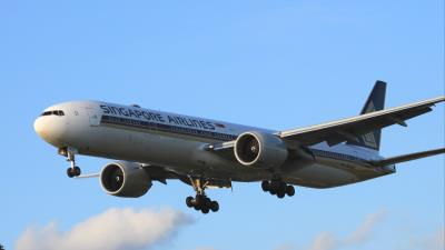 Image of aircraft registration 9V-SWW - A 777-312(ER) operated by Singapore Airlines