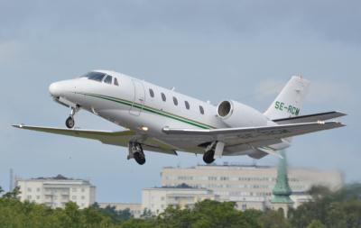 Image of aircraft registration SE-RCM - A Cessna 560 Citation XLS operated by EFS European Flight Service AB