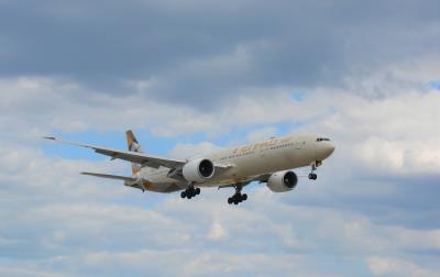 Image of aircraft registration A6-ETG - A 777-3FX(ER) operated by Etihad Airways