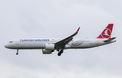 Image of aircraft registration TC-LSK - A A321-271NX(WL) operated by Turkish Airlines