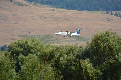 Image of aircraft registration C-FENJ - A DHC-8-402Q operated by WestJet Encore