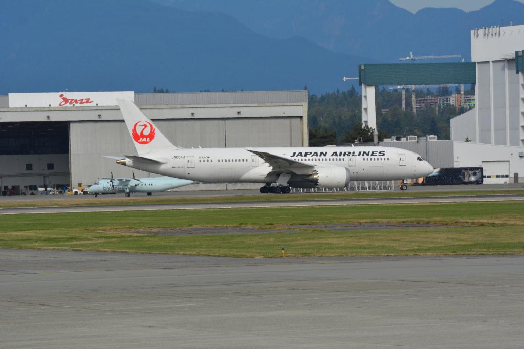 Photo of aircraft JA824J operated by Japan Airlines