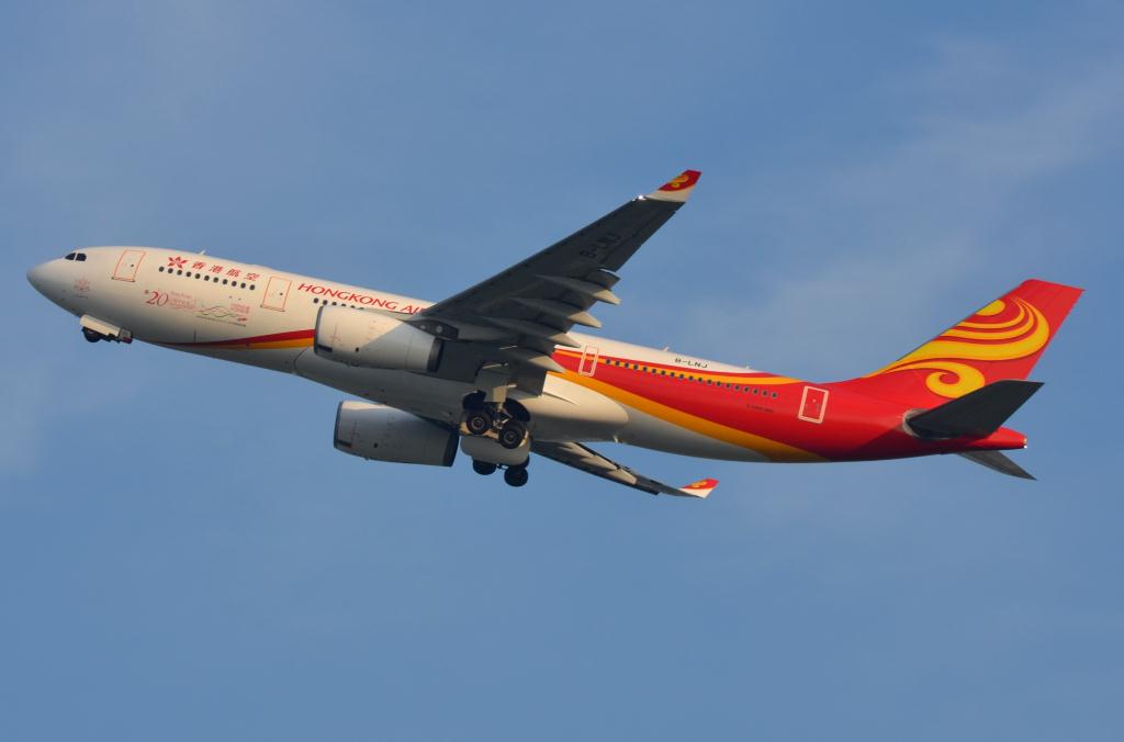 Photo of aircraft B-LNJ operated by Hong Kong Airlines