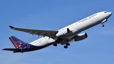Image of aircraft registration OO-SFX - A A330-343 operated by Brussels Airlines