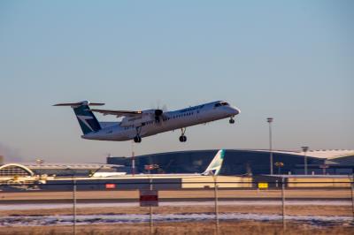 Image of aircraft registration C-GPWE - A DHC-8-402Q operated by WestJet Encore