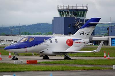 Photo of aircraft G-FHJT operated by Bookajet Aircraft Management Ltd