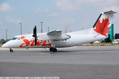 Photo of aircraft C-GANF operated by Jazz Air