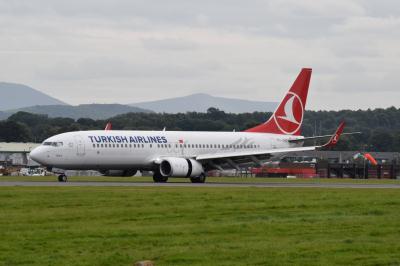 Photo of aircraft TC-JVO operated by Turkish Airlines