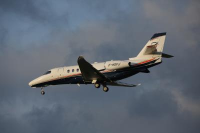 Image of aircraft registration F-HSFJ - A Cessna 680A Citation-Latitude operated by Astonjet