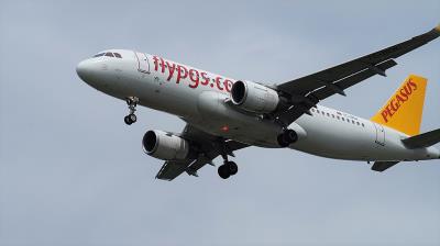 Image of aircraft registration TC-DCH - A A320-216(WL) operated by Pegasus