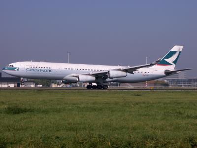 Photo of aircraft B-HXA operated by Cathay Pacific Airways