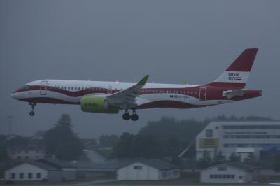 Image of aircraft registration YL-CSL - A A220-300 operated by Air Baltic