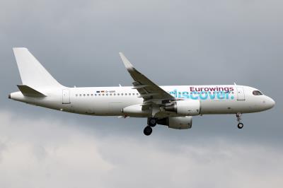 Photo of aircraft D-AIUR operated by Eurowings Discover