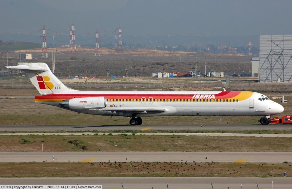 Photo of aircraft EC-FFH operated by Iberia