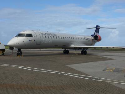 Image of aircraft registration EI-FPF - A CRJ-900LR operated by SAS Scandinavian Airlines