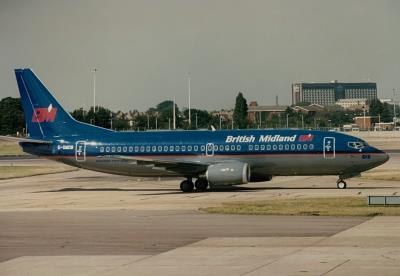 Photo of aircraft G-SMDB operated by British Midland Airways