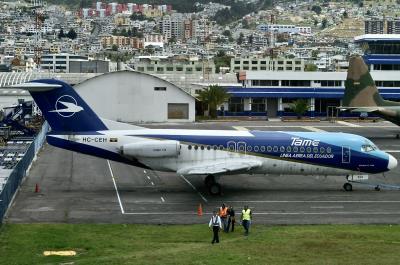 Photo of aircraft HC-CEH operated by TAME Ecuador