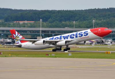 Photo of aircraft HB-JMF operated by Edelweiss Air