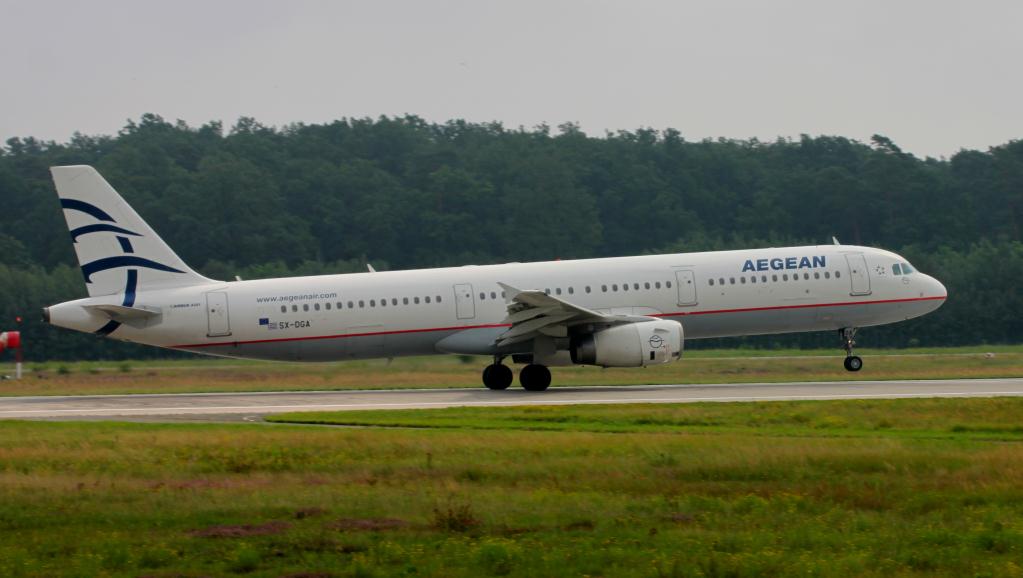 Photo of aircraft SX-DGA operated by Aegean Airlines