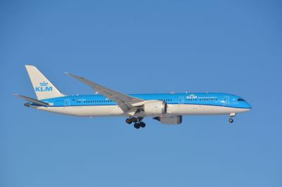 Image of aircraft registration PH-BHL - A 787-9 Dreamliner operated by KLM Royal Dutch Airlines
