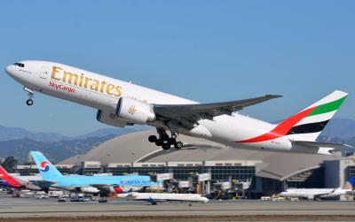 Image of aircraft registration A6-EFI - A 777-F1H operated by Emirates