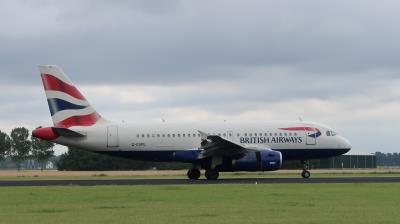 Image of aircraft registration G-EUPL - A A319-131 operated by British Airways
