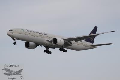 Image of aircraft registration HZ-AK38 - A 777-300(ER) operated by Saudi Arabian Airlines