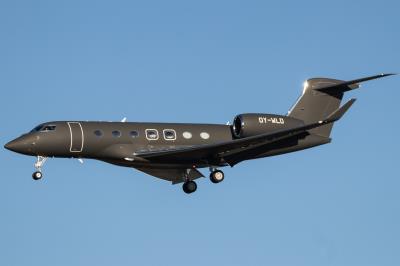 Image of aircraft registration OY-WLD - A Gulfstream G500 operated by Blackbird Air Charter