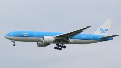 Image of aircraft registration PH-BQI - A 777-206(ER) operated by KLM Royal Dutch Airlines