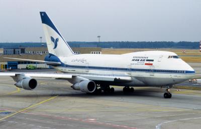 Image of aircraft registration EP-IAC - A 747-SP86 operated by Iran Air