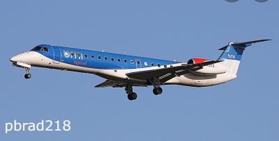 Image of aircraft registration G-RJXD - A ERJ-145-EP operated by BMI Regional