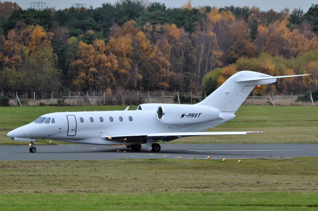 Photo of aircraft M-PRVT operated by Unifox Holdings Ltd