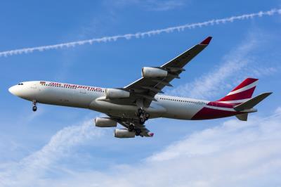 Image of aircraft registration 3B-NAY - A A340-313 operated by Air Mauritius