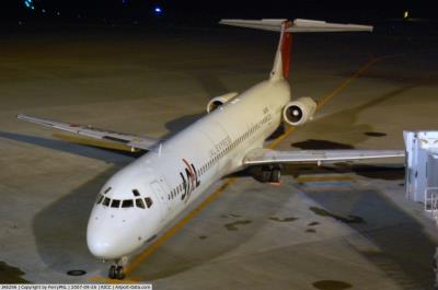 Photo of aircraft JA8296 operated by JAL Express