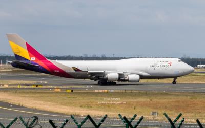 Image of aircraft registration HL7421 - A 747-48E operated by Asiana Airlines