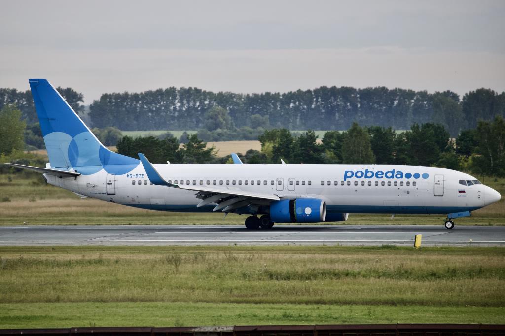 Photo of aircraft VQ-BTE operated by Pobeda