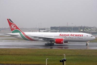 Image of aircraft registration 5Y-KYZ - A 777-2U8(ER) operated by Kenya Airways
