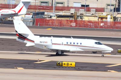 Photo of aircraft N612QS operated by NetJets